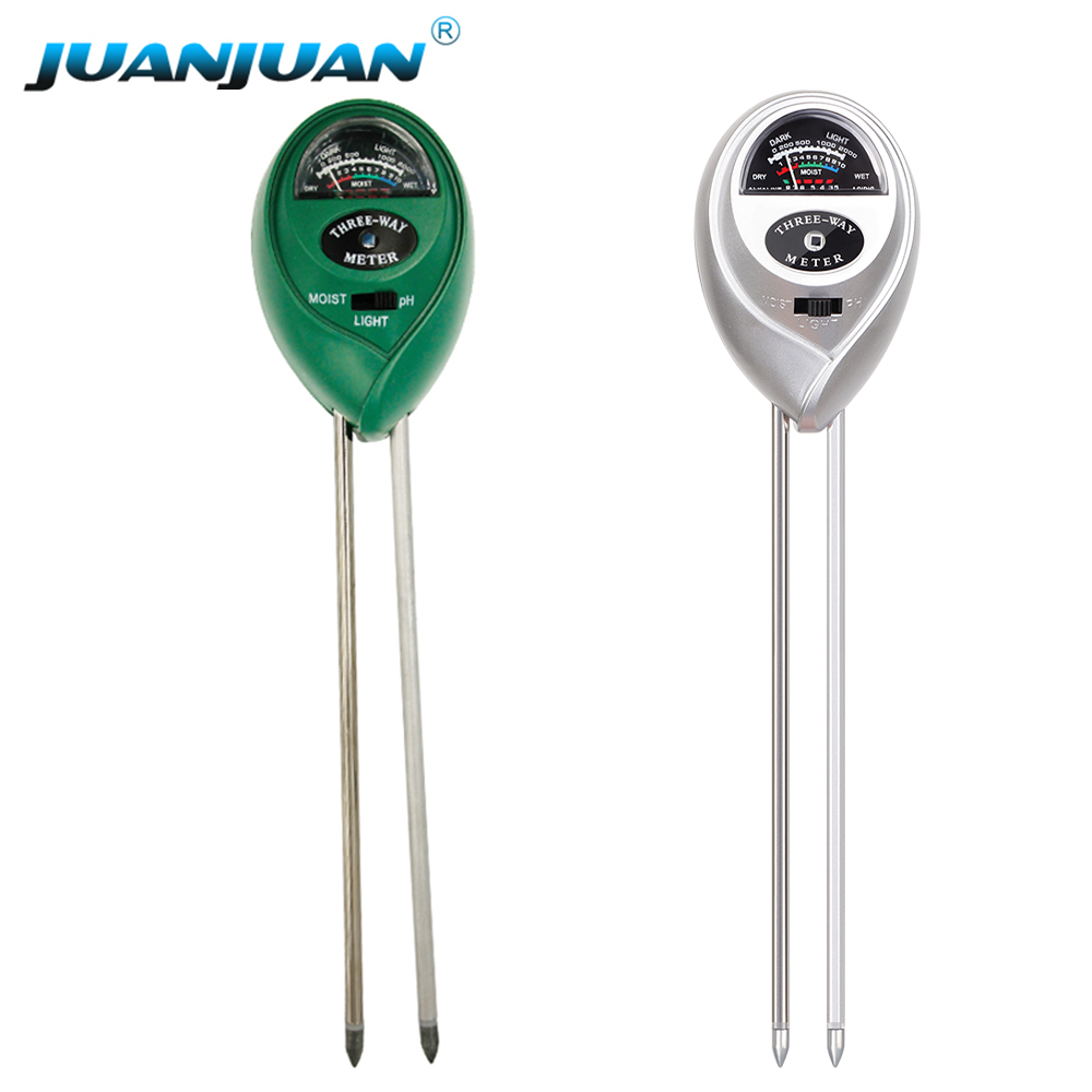 Soil Ph Meter 3 In 1 Moisture Sunlight - Handheld Bodem Tester Functie 3 in