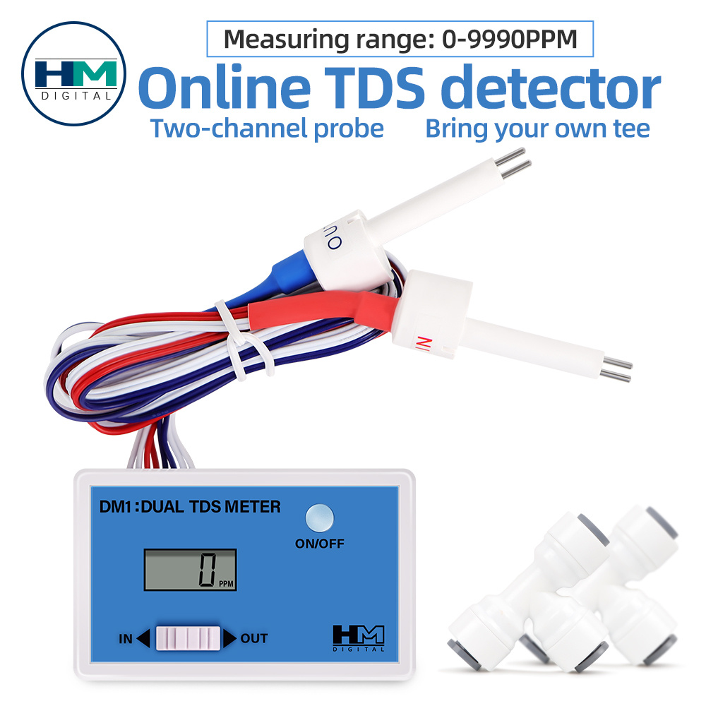Hydroponic Ec Tds Conductivity Meter Probe - Hm Dual Sonde Water Tds Meter