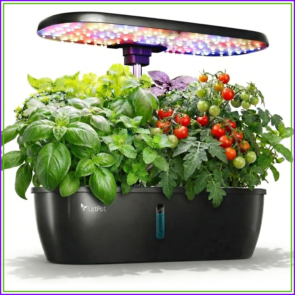 Indoor Herb Garden Grow Light Smart Kit - 12-Pod Indoor Kruidentuin Set met 24W