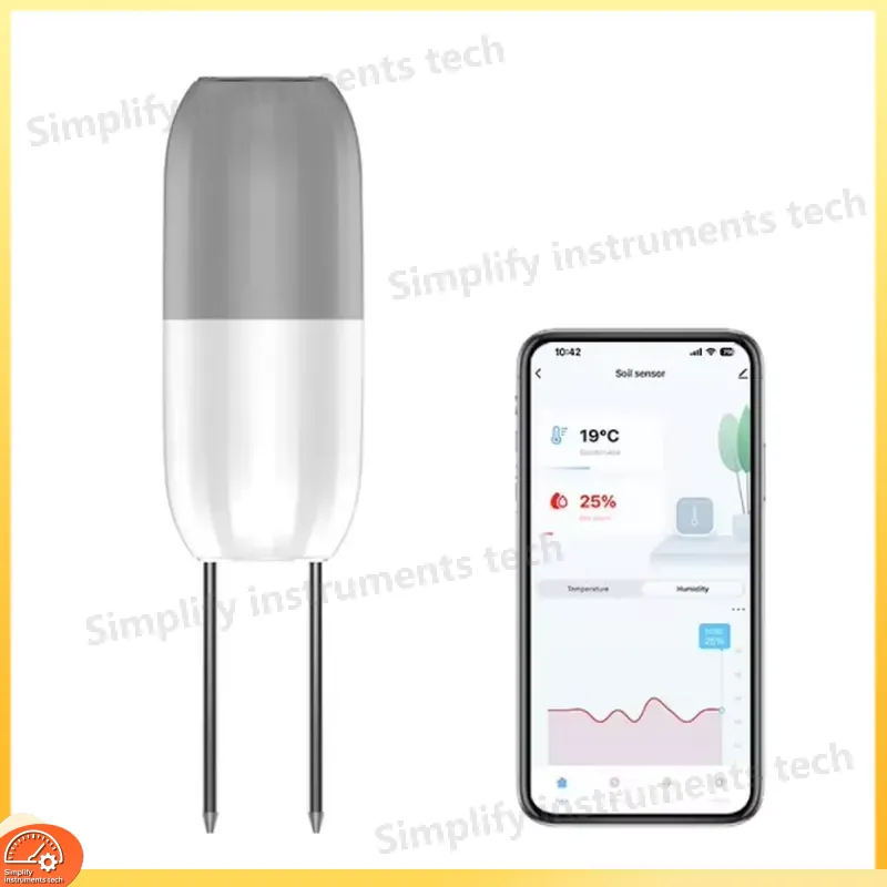 Wifi Soil Moisture Sensor Garden App - Tuya WiFi Bodemvochtsensor 2.4G Slimme Temperatuur-