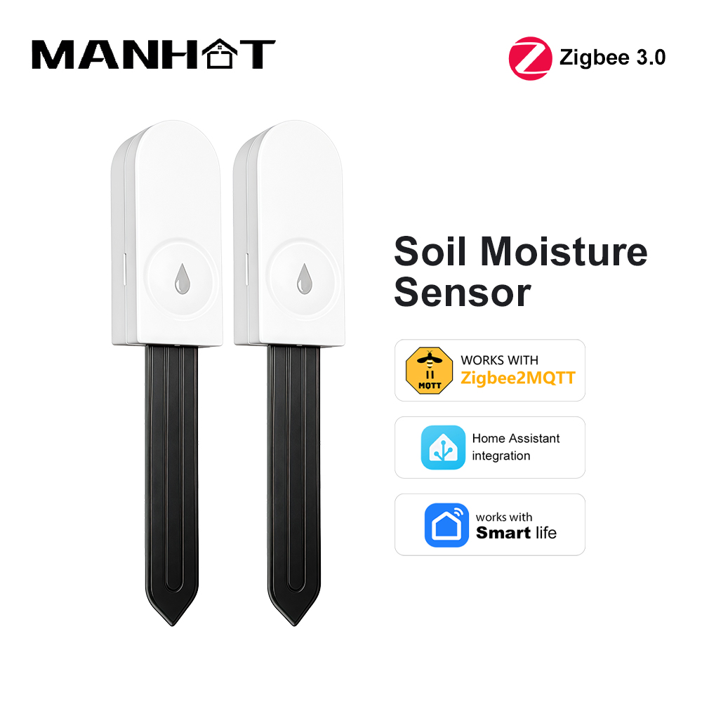 Tuya Zigbee Soil Moisture Temperature Sensor - Zigbee 3.0 Bodemvochtsensor Temperatuur- en vochtigheidsthermohygrometer