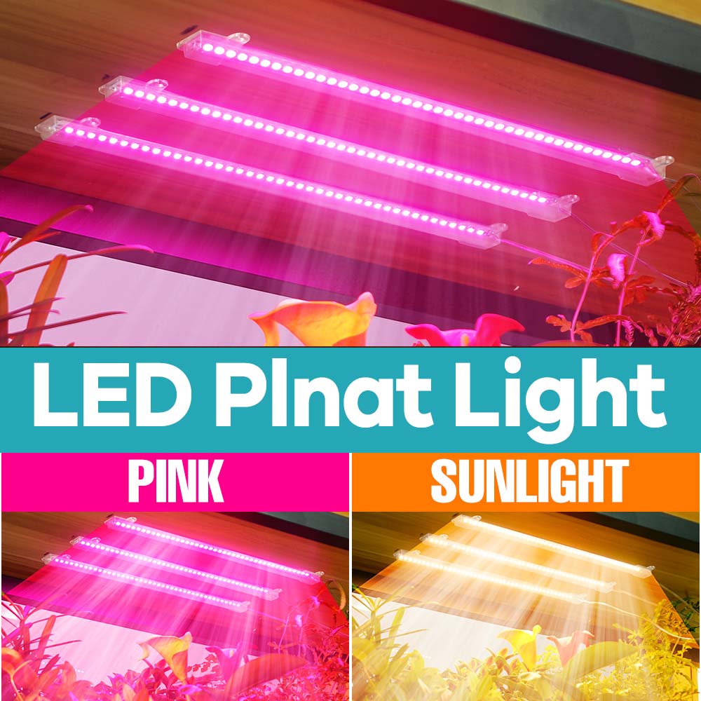 Plant Grow Light Full Spectrum Clip On - LED Plant Grow Light Strip 220V