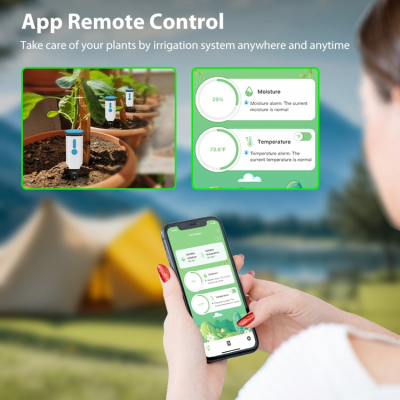 Smart Plant Sensor Soil Moisture Meter - Nieuwe Bodemvochtsensor Tuya Smart Monitor Planten