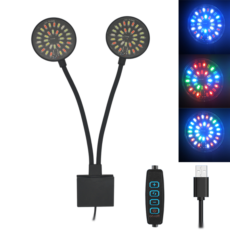 Plant Grow Light Full Spectrum Clip On - USB Aquarium LED-licht Aquarium Cliplamp Volledig