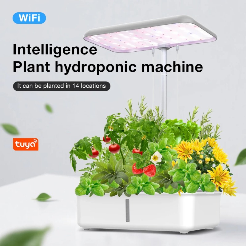 Indoor Herb Garden Grow Light Smart Kit - Tuya Wifi Hydoponics Groeisysteem met LED