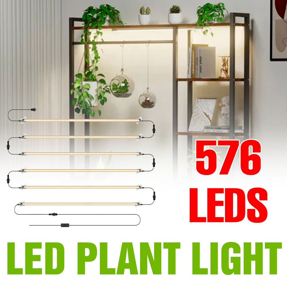 Plant Grow Light Full Spectrum Clip On - 12 Hoofd Led Grow Light Strip