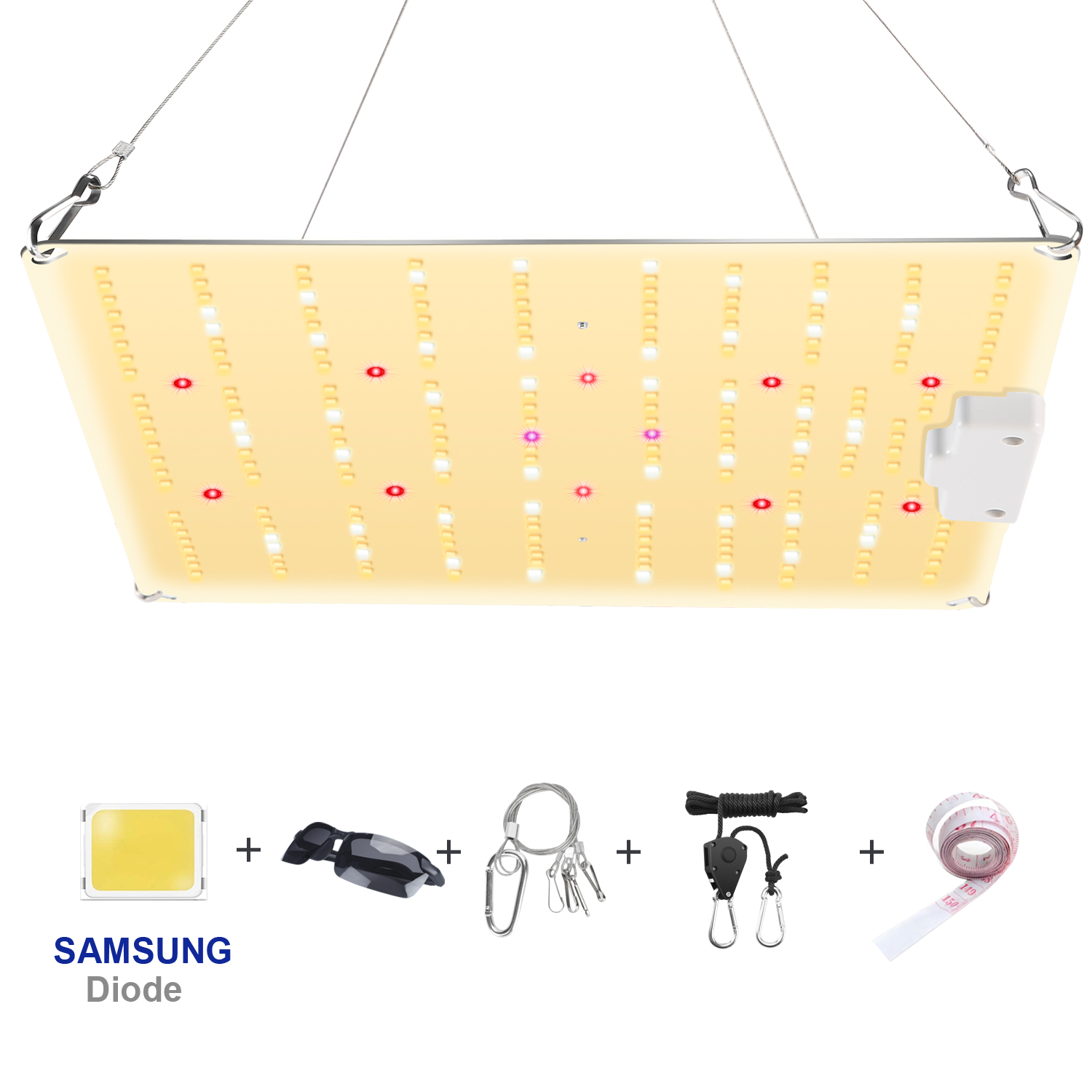 Plant Grow Light Full Spectrum Clip On - 1000W Led Grow Light Met Samsung