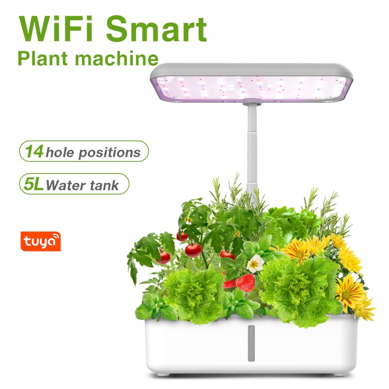 Indoor Herb Garden Grow Light Smart Kit - Tuya WiFi Smart Hydrocultuur kweeksysteem met