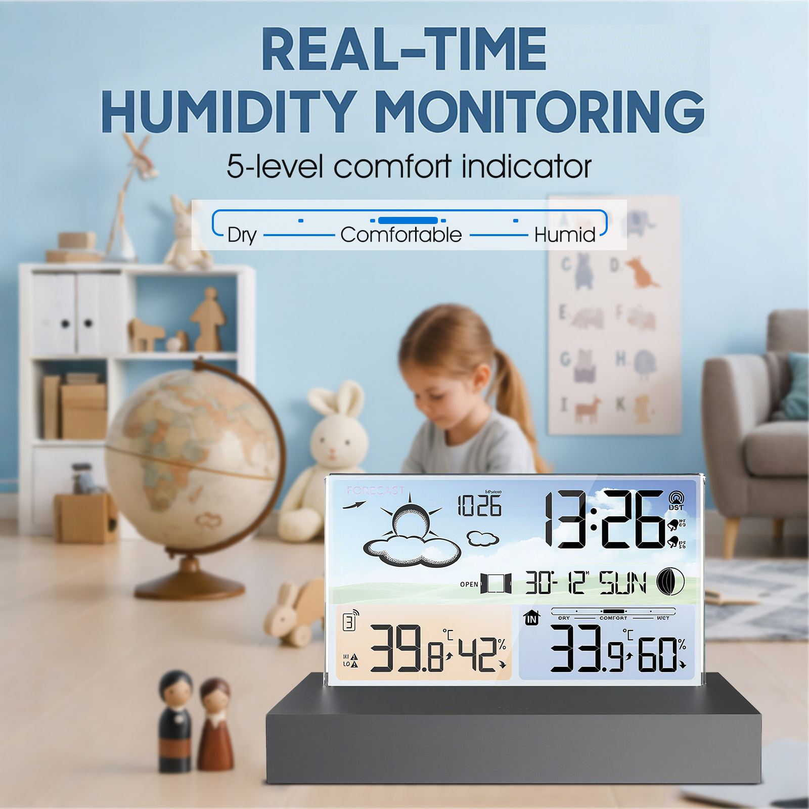 Weerstation voor binnen en bui - Wireless Weather Station Indoor Outdoor recensie en prijs
