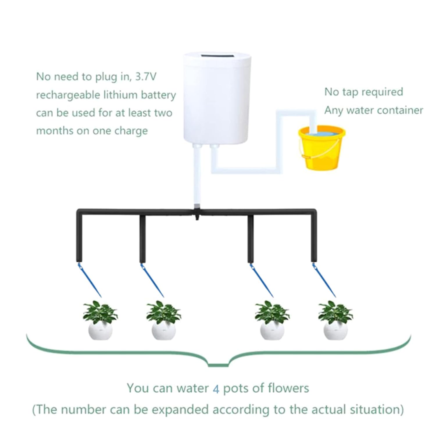 Automatische Plant Bloem Water - Automatic Plant Watering Spikes Drip Kit recensie en prijs