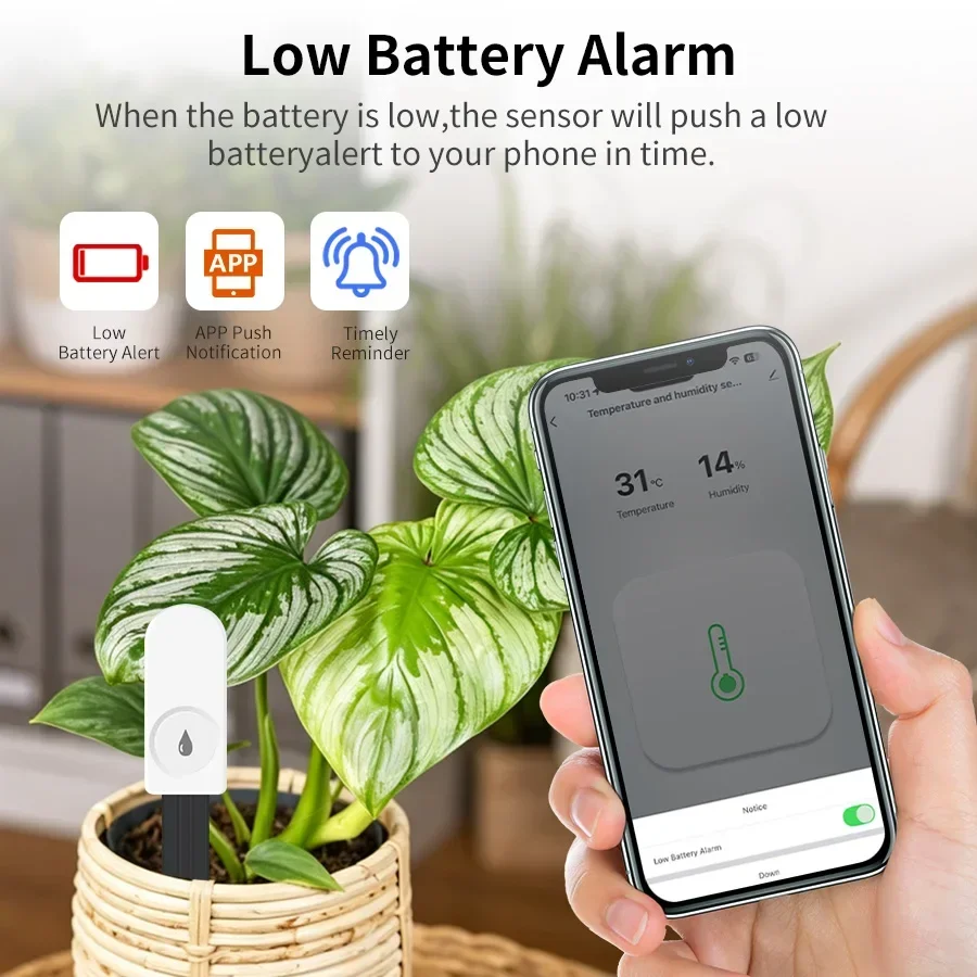 Tuya Smart Zigbee 3.0 slimme b - Tuya Zigbee Soil Moisture Temperature Sensor recensie en prijs
