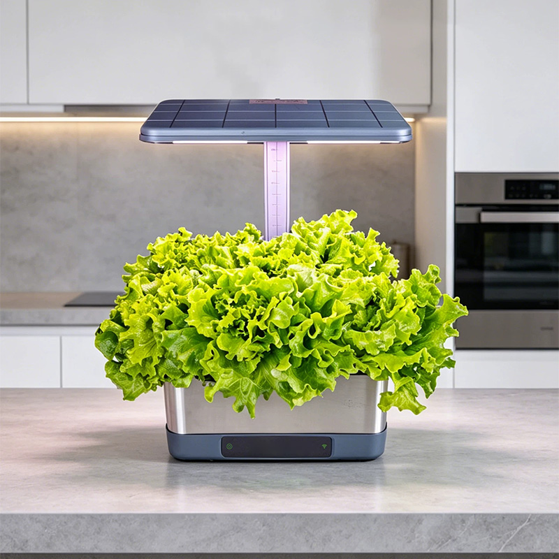 Hydroponisch kweeksysteem, een - Indoor Herb Garden Grow Light Smart Kit recensie en prijs