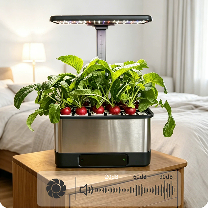Hydroponisch kweeksysteem, een - Indoor Herb Garden Grow Light Smart Kit recensie en prijs
