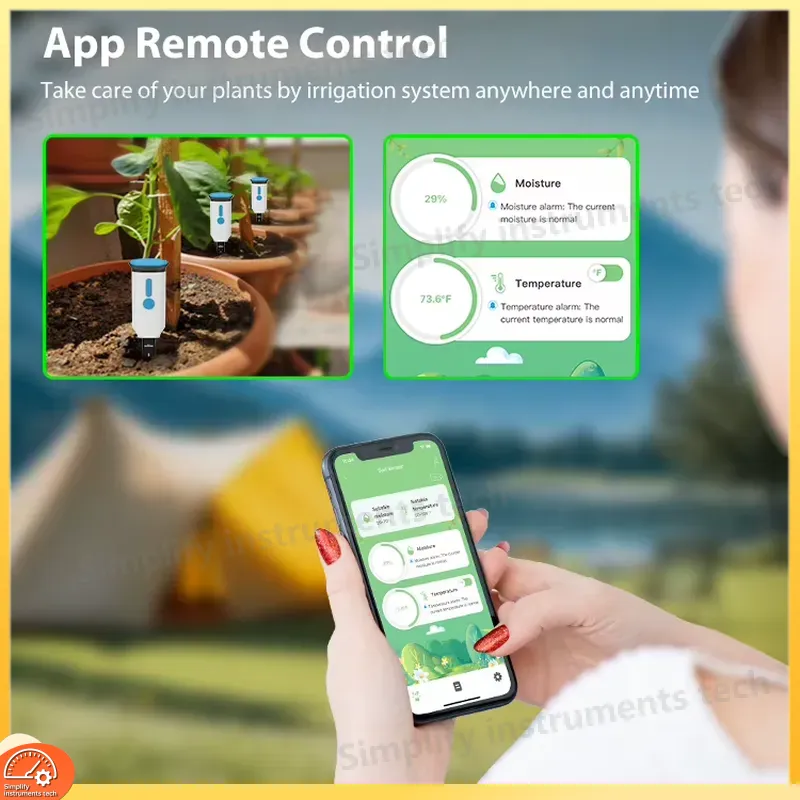 WiFi Bodemvochtsensor Buiten S - Wifi Soil Moisture Sensor Garden App recensie en prijs