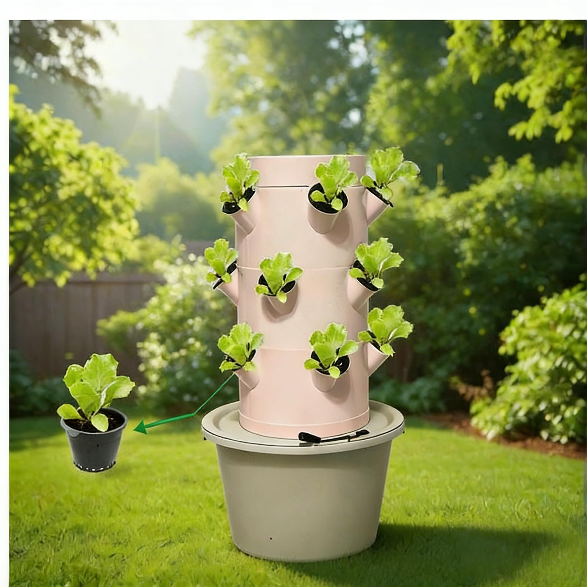 Verticaal hydroponisch kweeksy - Indoor Herb Garden Grow Light Smart Kit recensie en prijs