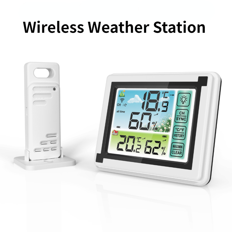 Draadloos digitaal weerstation - Wireless Weather Station Indoor Outdoor recensie en prijs