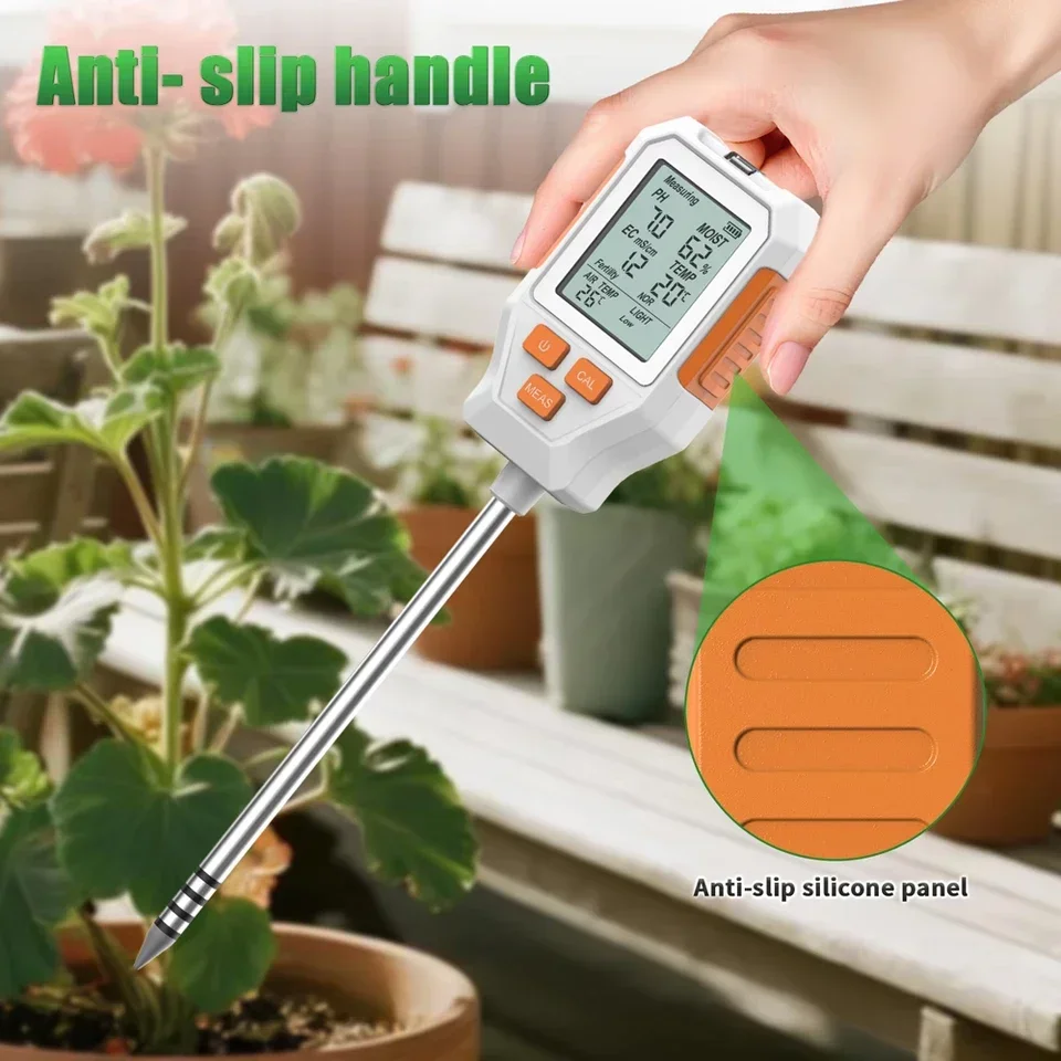2026 LCD Display Bodemdetector - Soil Ph Meter 3 In 1 Moisture Sunlight recensie en prijs