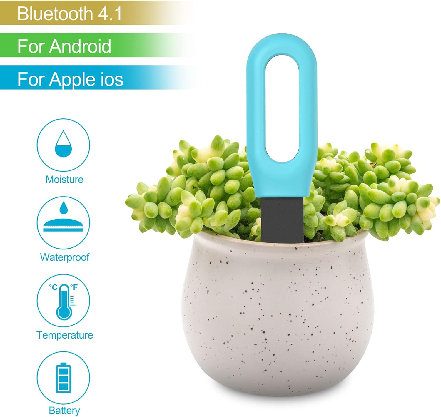Tuya Bluetooth Zigbee Slimme B - Tuya Zigbee Soil Moisture Temperature Sensor recensie en prijs