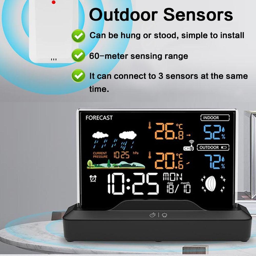 Digitaal draadloos weerstation - Wireless Weather Station Indoor Outdoor recensie en prijs