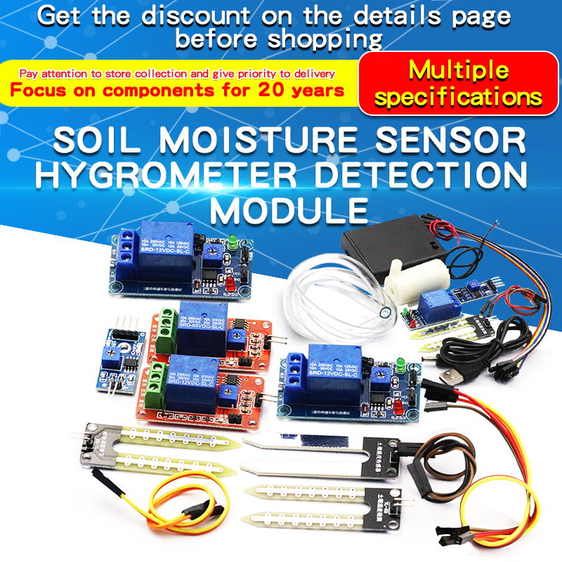 1 STKS Bodemvochtsensormodule/ - Soil Moisture Sensor Relay Module Arduino recensie en prijs