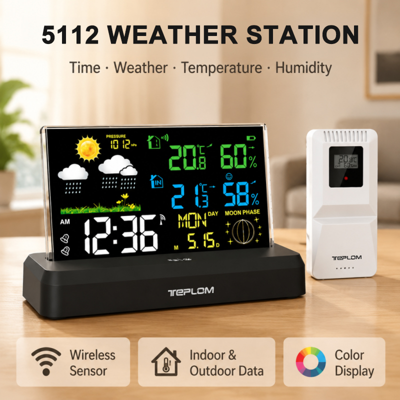 Draadloos Weerstation Binnen-  - Wireless Weather Station Indoor Outdoor recensie en prijs