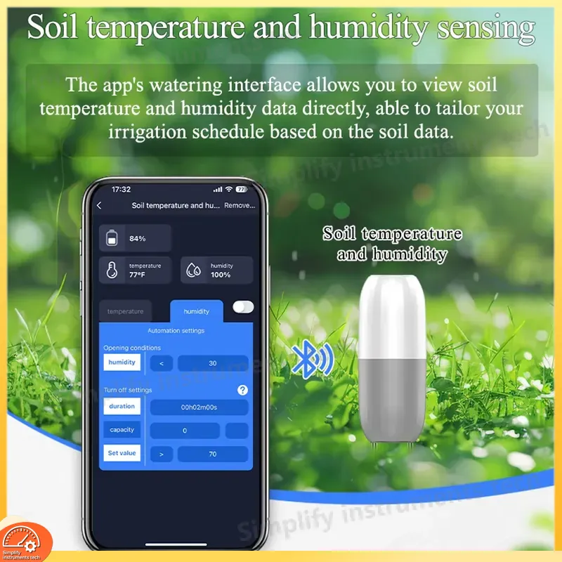 Tuya WiFi Bodemvochtsensor 2.4 - Wifi Soil Moisture Sensor Garden App recensie en prijs