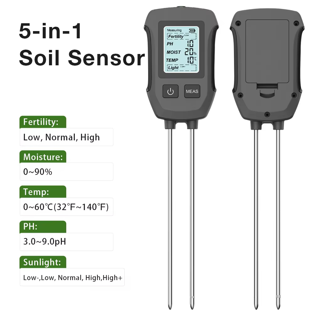 3/5-in-1 multifunctionele bode - Soil Ph Meter 3 In 1 Moisture Sunlight recensie en prijs