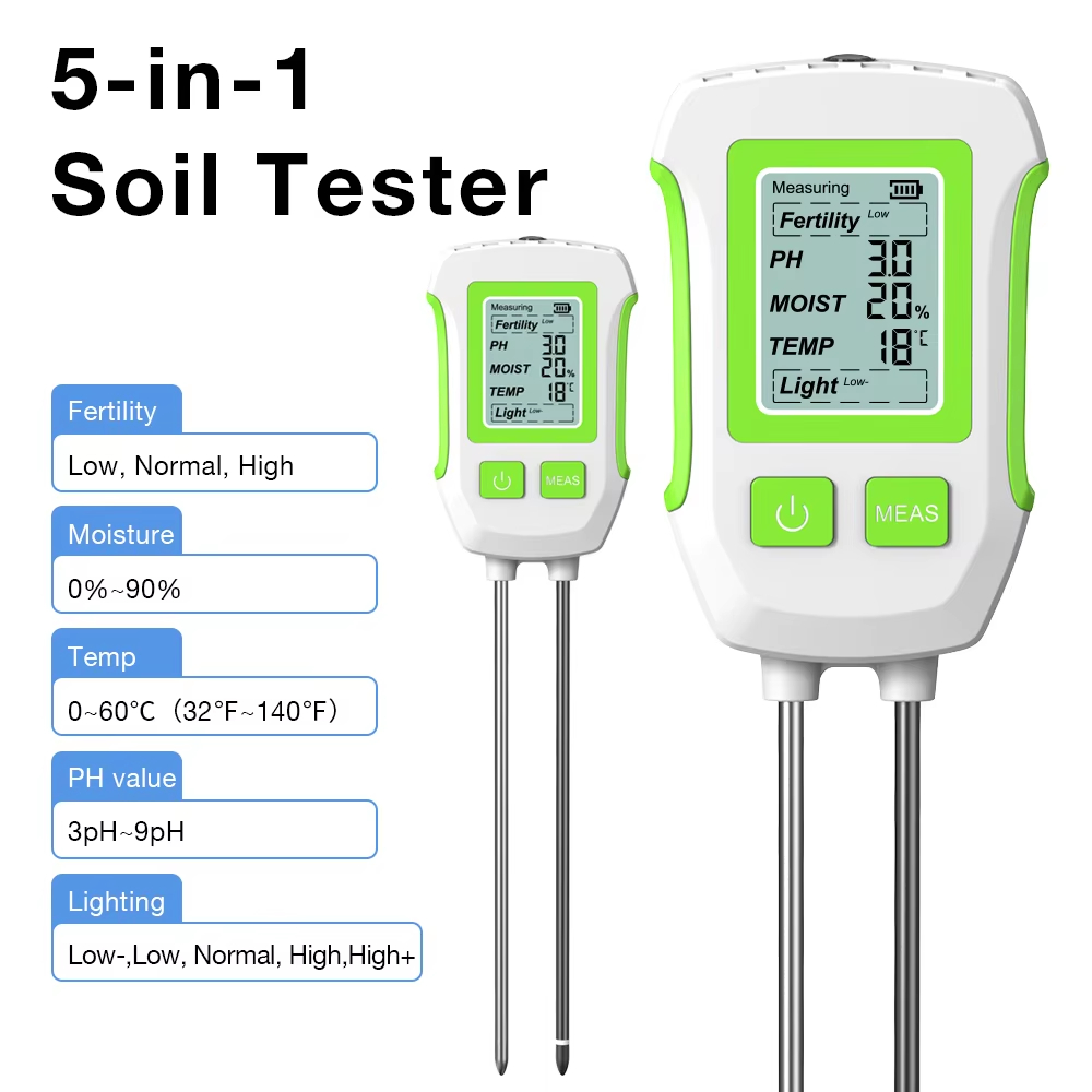3/5-in-1 multifunctionele bode - Soil Ph Meter 3 In 1 Moisture Sunlight recensie en prijs