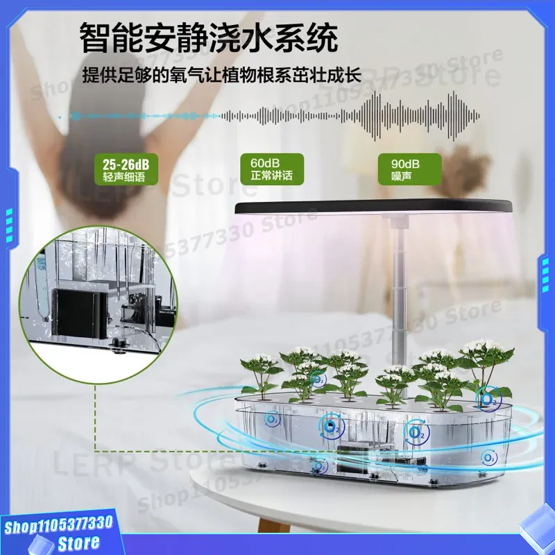 Slim Hydroponisch Kweeksysteem - Indoor Herb Garden Grow Light Smart Kit recensie en prijs