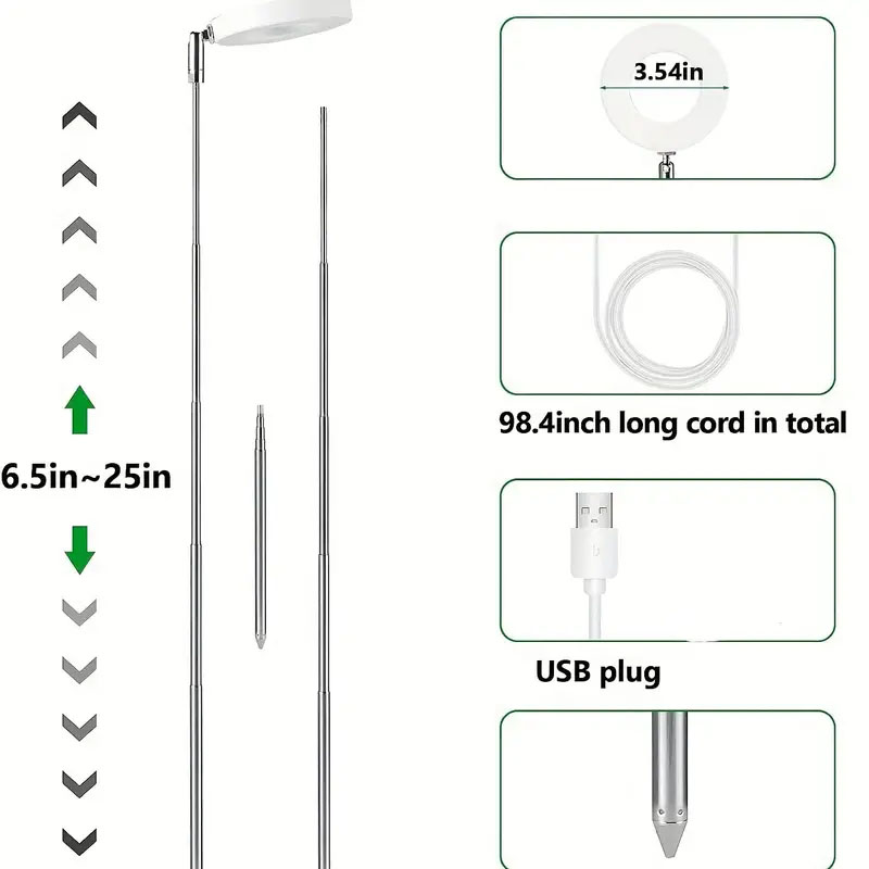 LED-groeilicht Volledig spectr - Plant Grow Light Full Spectrum Clip On recensie en prijs