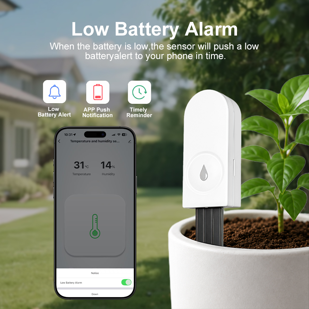 Zigbee 3.0 Bodemvochtsensor Te - Tuya Zigbee Soil Moisture Temperature Sensor recensie en prijs