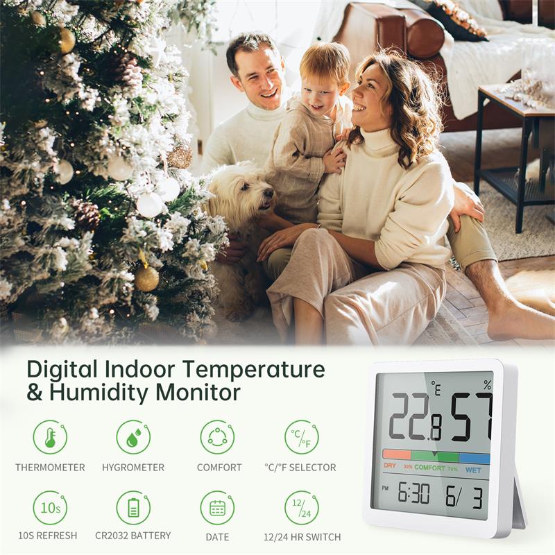 NOKLEAD Binnentemperatuur-voch - Wireless Weather Station Indoor Outdoor recensie en prijs