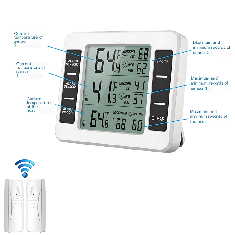 Digitale draadloze weerstation - Wireless Weather Station Indoor Outdoor recensie en prijs