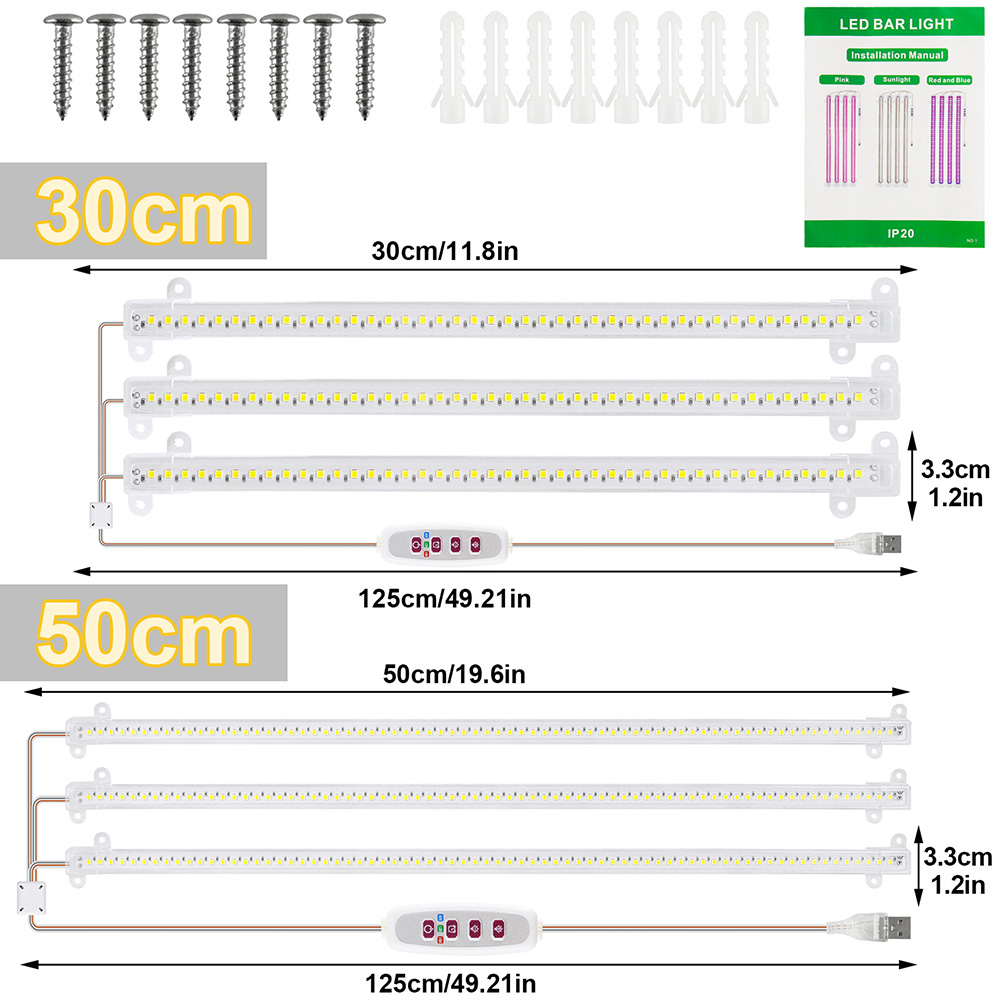 1/2/3/4Head Led Grow Light Str - Plant Grow Light Full Spectrum Clip On recensie en prijs