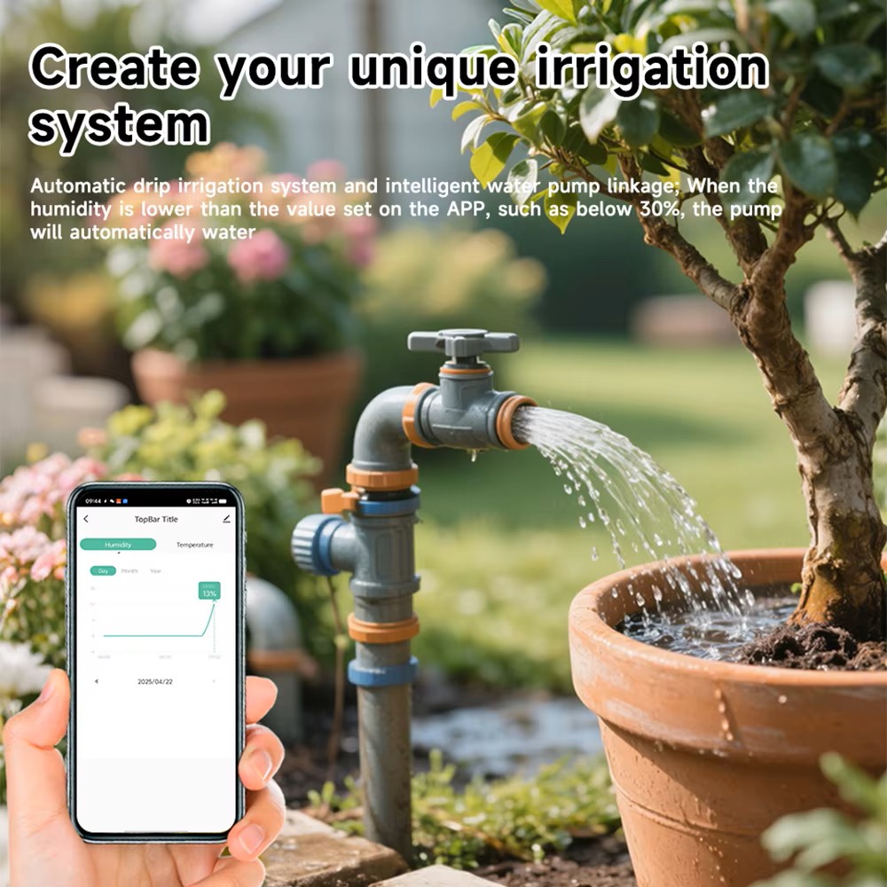 Tuya WiFi Bodemvochtmeter Temp - Wifi Soil Moisture Sensor Garden App recensie en prijs
