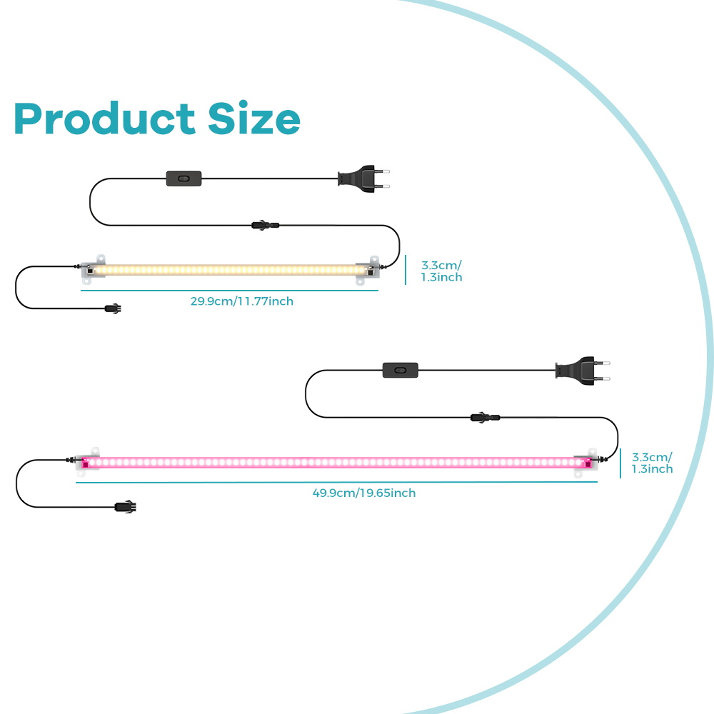 LED Plant Grow Light Strip 220 - Plant Grow Light Full Spectrum Clip On recensie en prijs