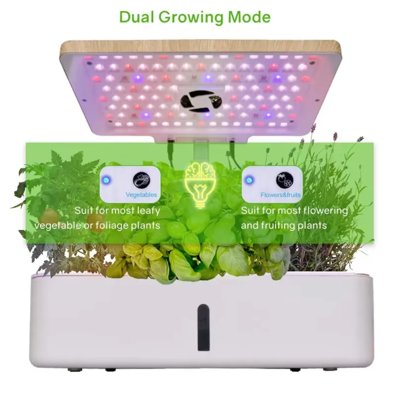 Slimme Hydroponische Indoor Tu - Indoor Herb Garden Grow Light Smart Kit recensie en prijs
