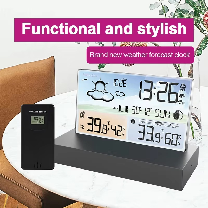 Transparant weerstation binnen - Wireless Weather Station Indoor Outdoor recensie en prijs