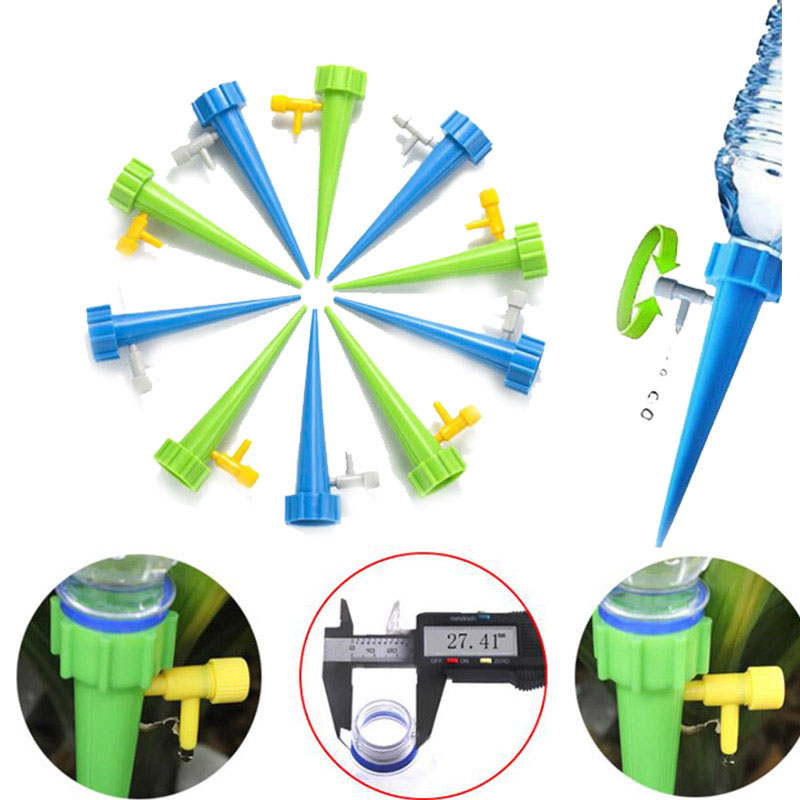 6/12 Stuks Verstelbare Druppel - Automatic Plant Watering Spikes Drip Kit recensie en prijs