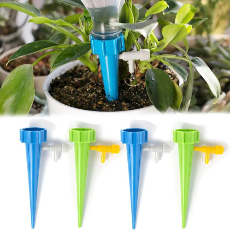6/12 Stuks Verstelbare Druppel - Automatic Plant Watering Spikes Drip Kit recensie en prijs