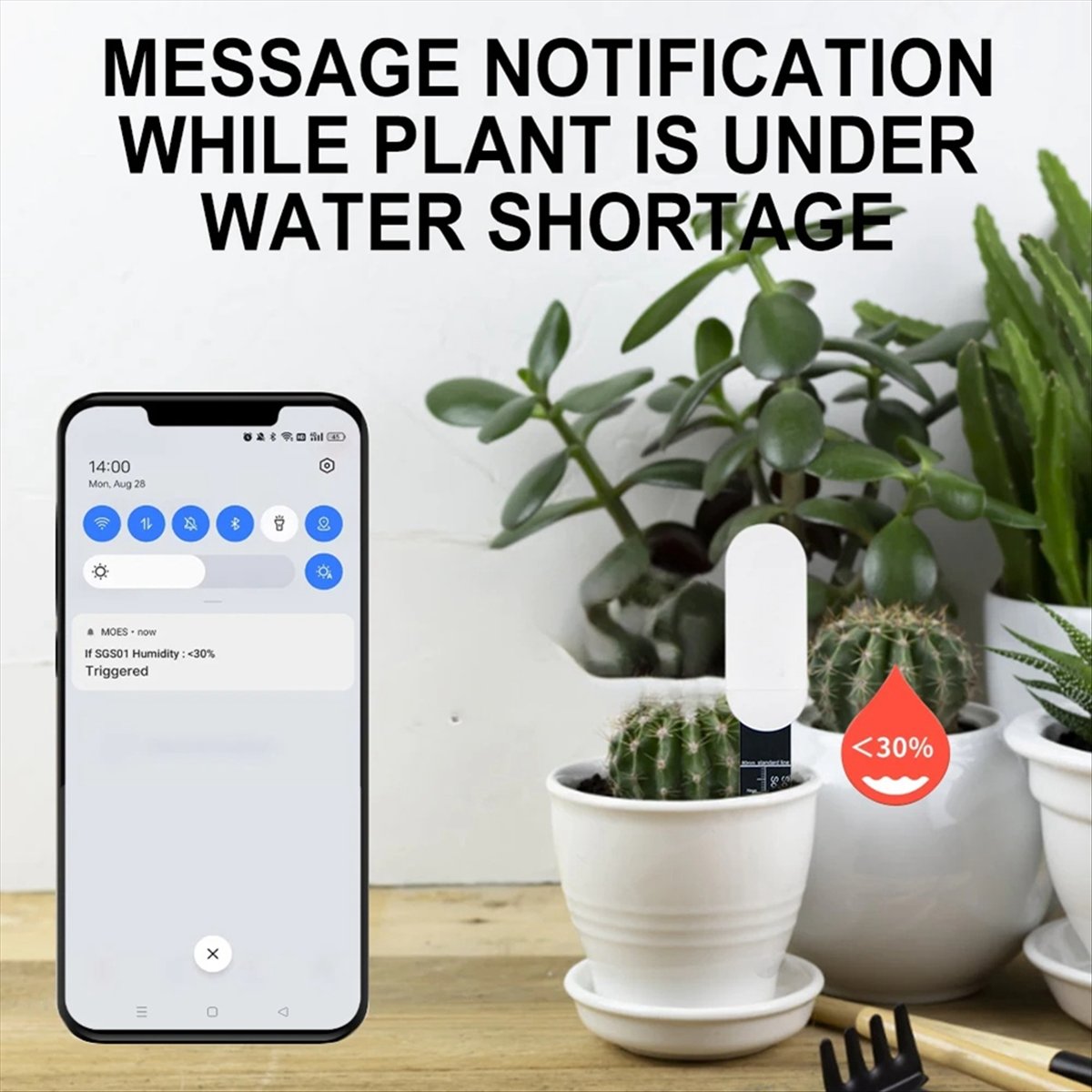 2 Stuks Smart ZigBee Bodem Tes - Smart Plant Sensor Soil Moisture Meter recensie en prijs