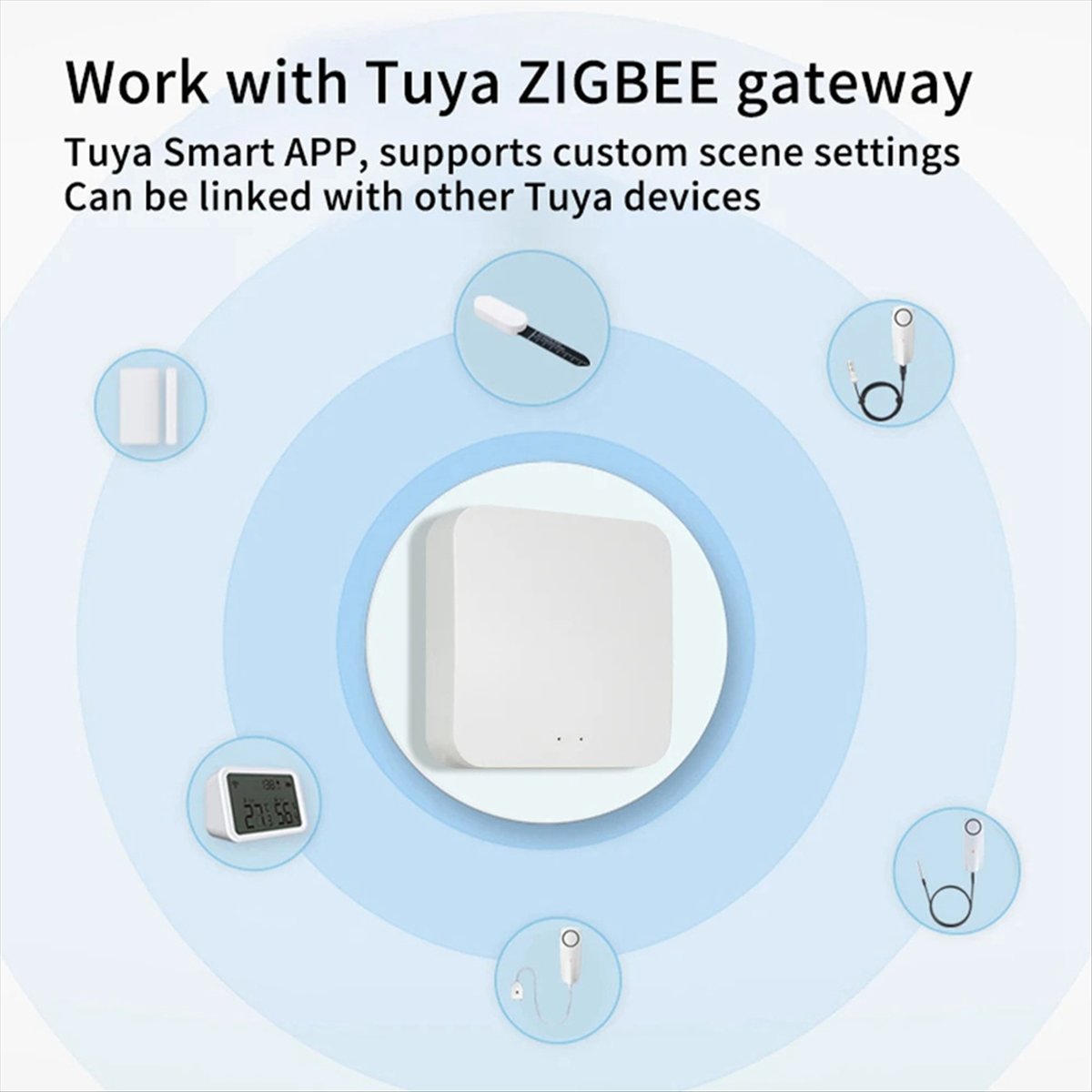 2 Stuks Smart ZigBee Bodem Tes - Smart Plant Sensor Soil Moisture Meter recensie en prijs