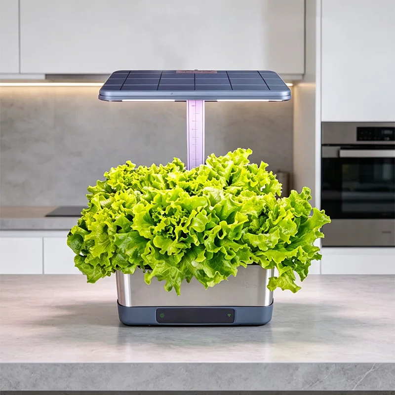 Hydroponisch kweeksysteem, een - Indoor Herb Garden Grow Light Smart Kit recensie en prijs