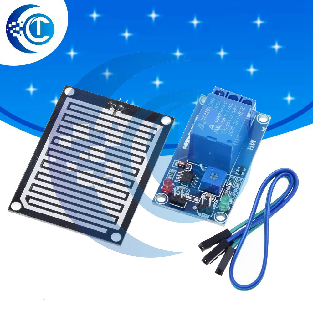 EGBO regensensorkit (1 stuks): - Soil Moisture Sensor Relay Module Arduino recensie en prijs