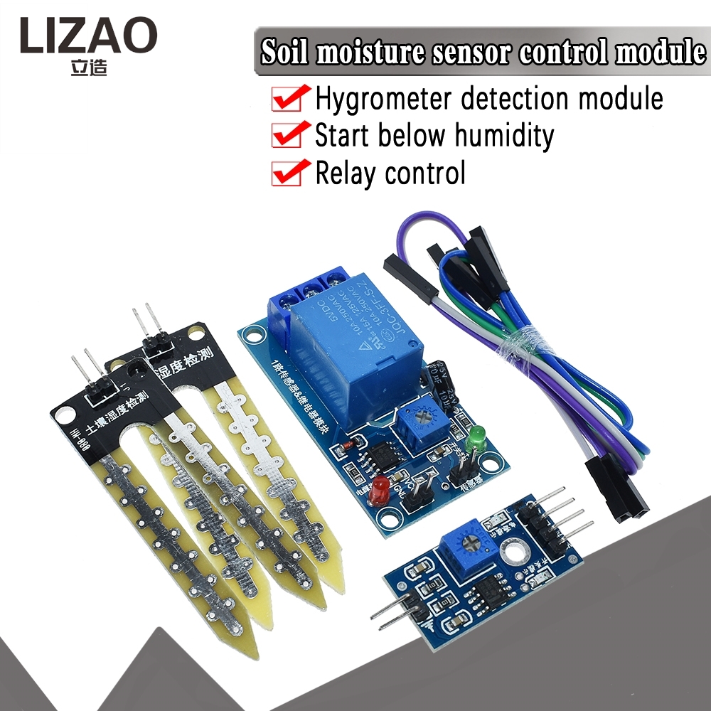 LIZAO Bodemvochtsensor Control - Soil Moisture Sensor Relay Module Arduino recensie en prijs