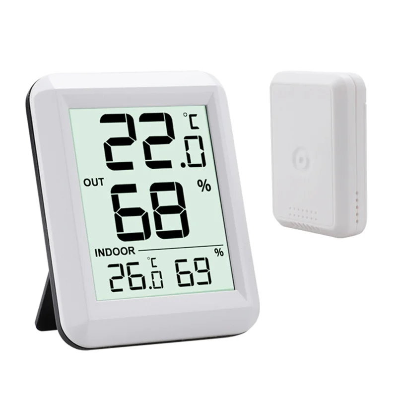 A49T Draadloze thermometer Hyg - Wireless Weather Station Indoor Outdoor recensie en prijs