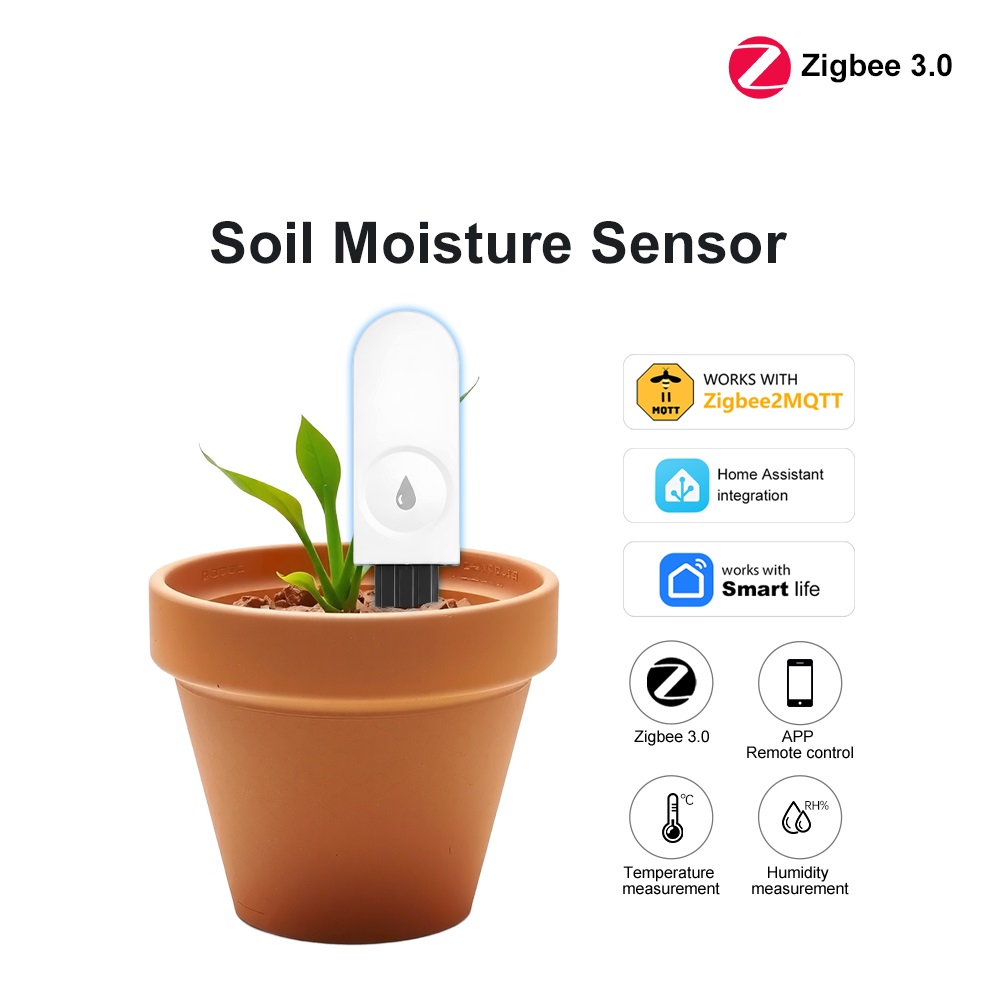 Zigbee3.0 Slimme Bodemtester V - Smart Plant Sensor Soil Moisture Meter recensie en prijs