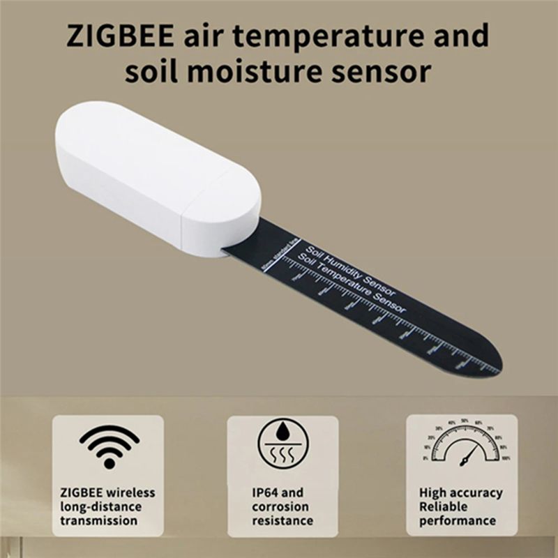 Vochtigheids- en temperatuurme - Smart Plant Sensor Soil Moisture Meter recensie en prijs