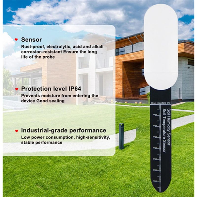 Vochtigheids- en temperatuurme - Smart Plant Sensor Soil Moisture Meter recensie en prijs