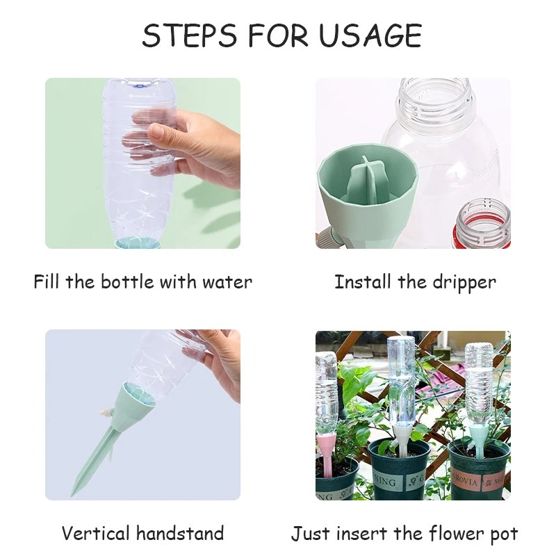 3 stuks automatische zelfwater - Automatic Plant Watering Spikes Drip Kit recensie en prijs